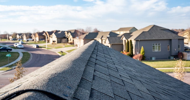 Close Up of a Roof Top