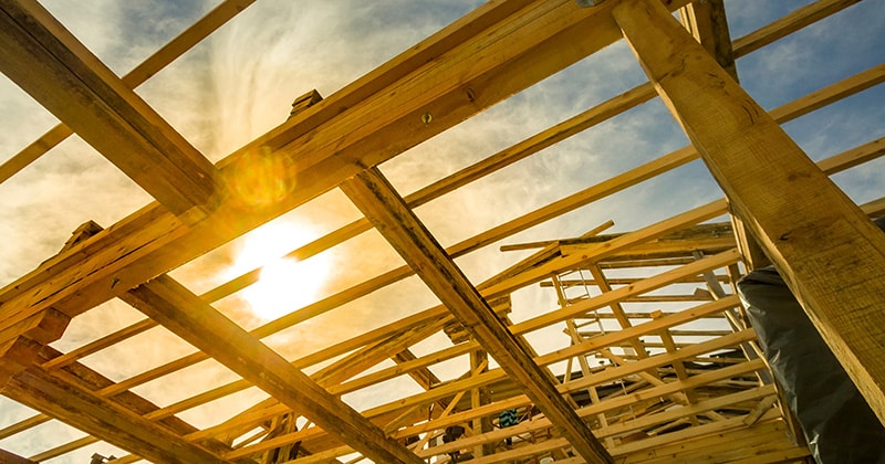 Sunrise on a Construction Site