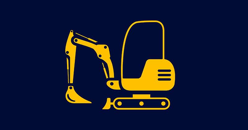 Excavator illustration